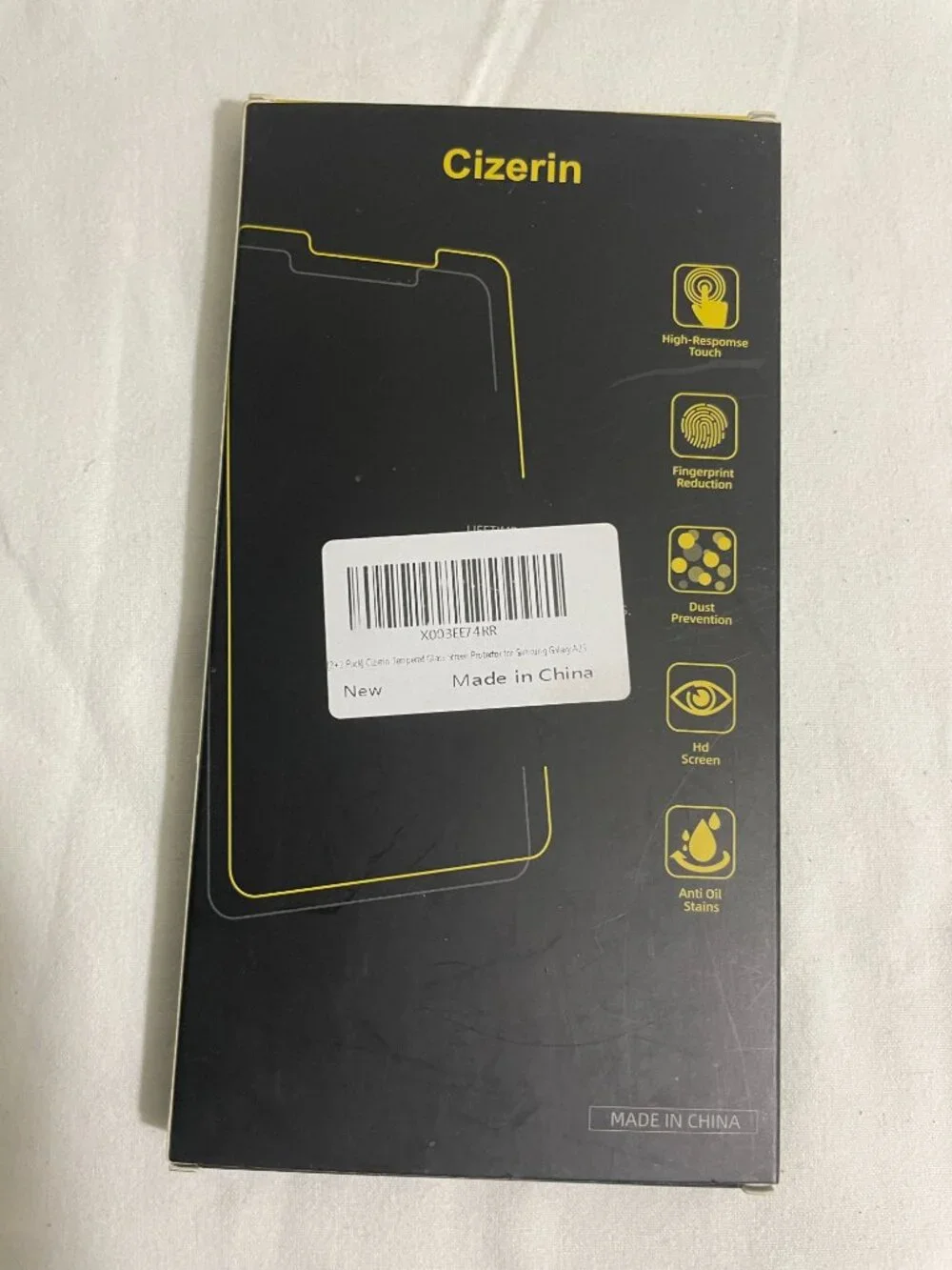 Cizerin Tempered Glass Screen Protector Samsung Galaxy A23 2+2 Pack 9H New